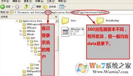 360瀏覽器收藏夾路徑在哪里?win7系統360瀏覽器收藏夾導出方法