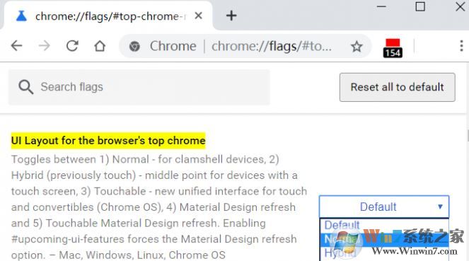 新版Chrome標簽欄模糊怎么辦?新版Chrome設置經典界面的方法