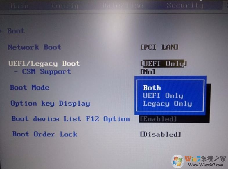 聯想 thinkpad e570c 改win7圖文教程(含U盤啟動、BIOS設置方法)