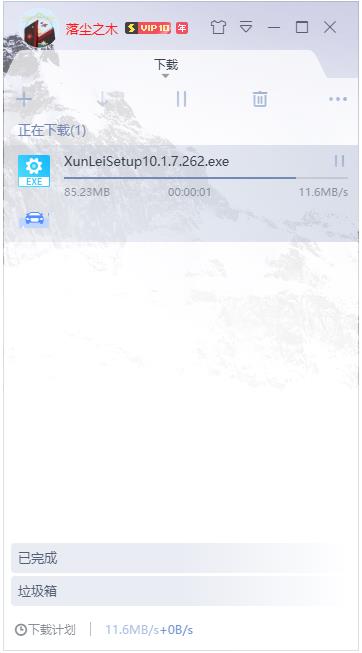 迅雷X迷你版(去右側瀏覽器)v10.1.7.262精簡版