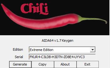 AIDA64注冊機(jī)(aida64 序列號全系列通用算號器) V1.7綠色版