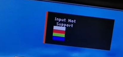 win10顯示器提示:input not supported 彈窗修復方法