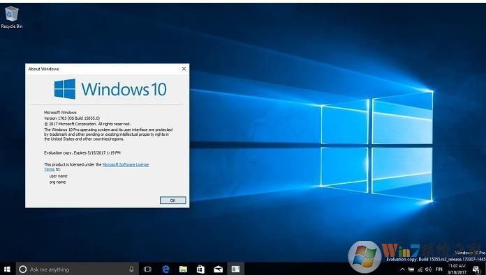 Win10 1703版本企業版,教育版即將停止支持