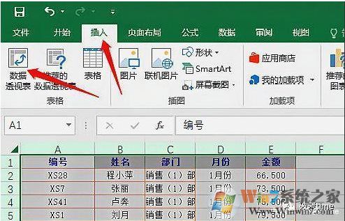 excel數據透視表作用和使用方法