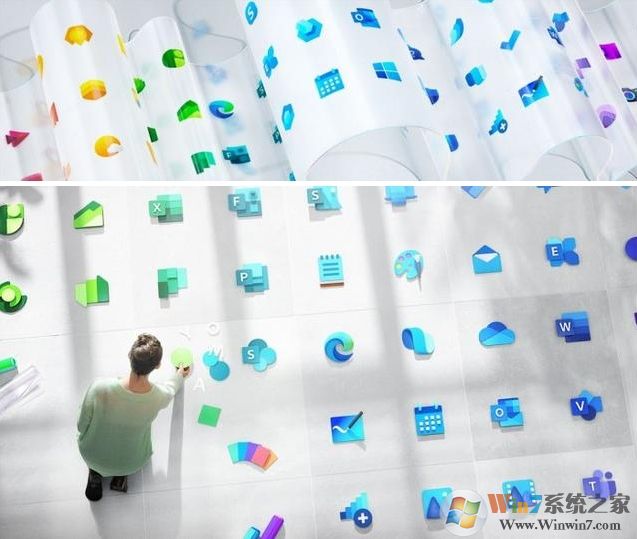 微軟即將更新Win10圖標,100多款應用圖標調整煥然一新!