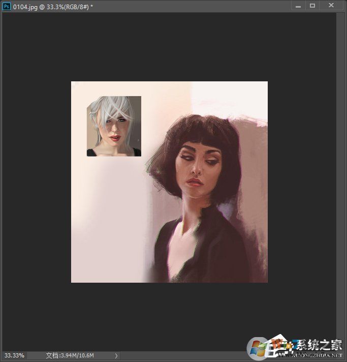 超實用！怎么讓兩張照片“合二為一”—ps教程
