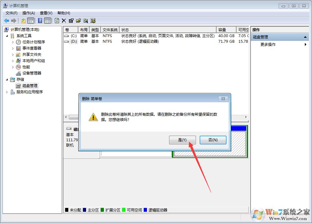 win7硬盤分區刪除教學（如何刪除win7分區硬盤）