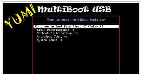 YUMI系統啟動U盤制作工具 v2.0.7.5 綠色版