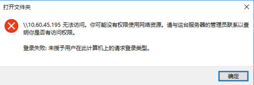 Win7提示“未授予用戶在此計算機上的請求登錄類型”怎么辦？