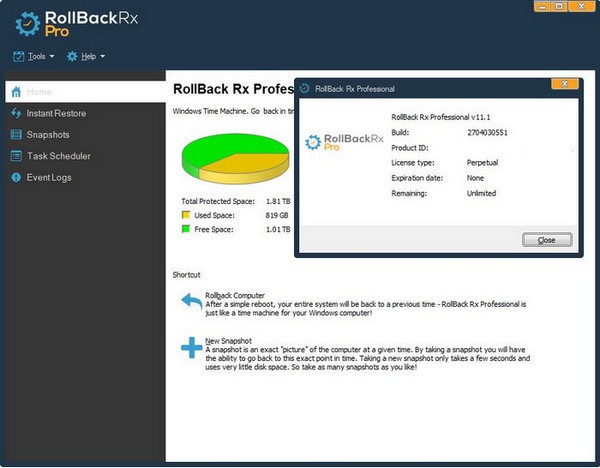 Rollback Rx Pro(系統還原軟件)