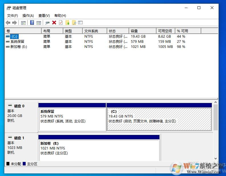 Win10 21H1磁盤管理怎么打開?Win10新版打開磁盤管理器方法