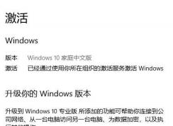 使用激活工具將正版Win10家庭中文版激活成盜版的恢復方法