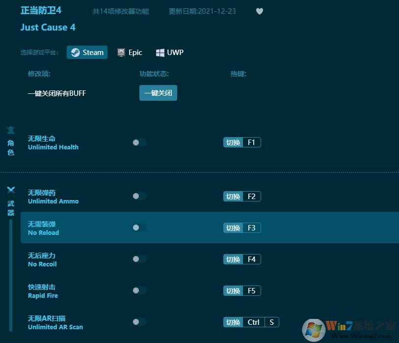 正當防衛4修改器