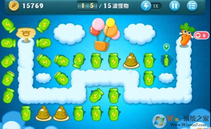 保衛蘿卜1無限金幣鉆石破解版