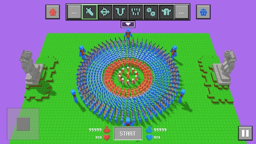 塊狀布娃娃之戰(Ragdoll Battle)