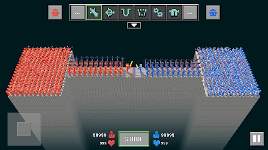 塊狀布娃娃之戰(Ragdoll Battle)