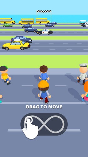 過馬路競(jìng)賽(traffic race)
